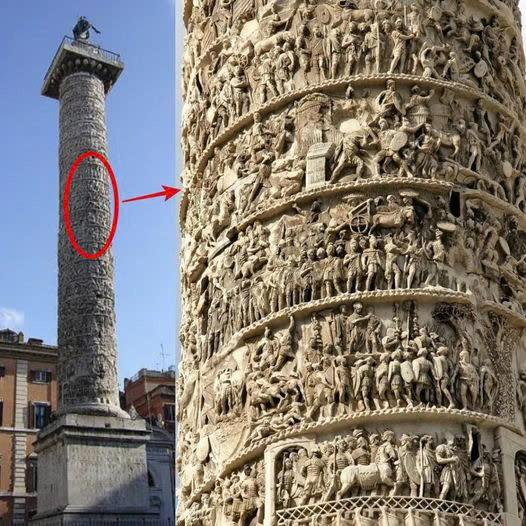 The Enigma of Marcus Aurelius’ Column: Unraveling Rome’s Cryptic Artistic Marvel