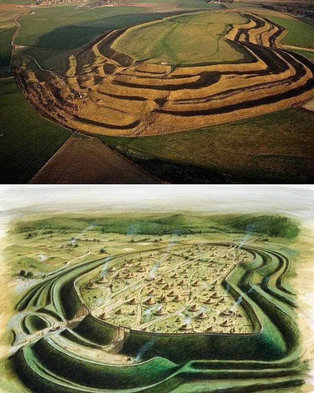 Maiden Castle: A Timeless Fortress of Iron Age Brilliance